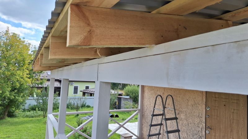 Porch Roof Construction