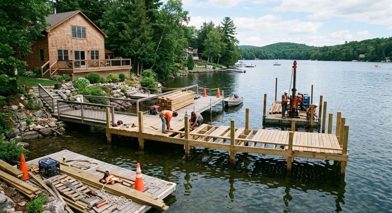 Boat Dock Construction in Alpharetta, GA