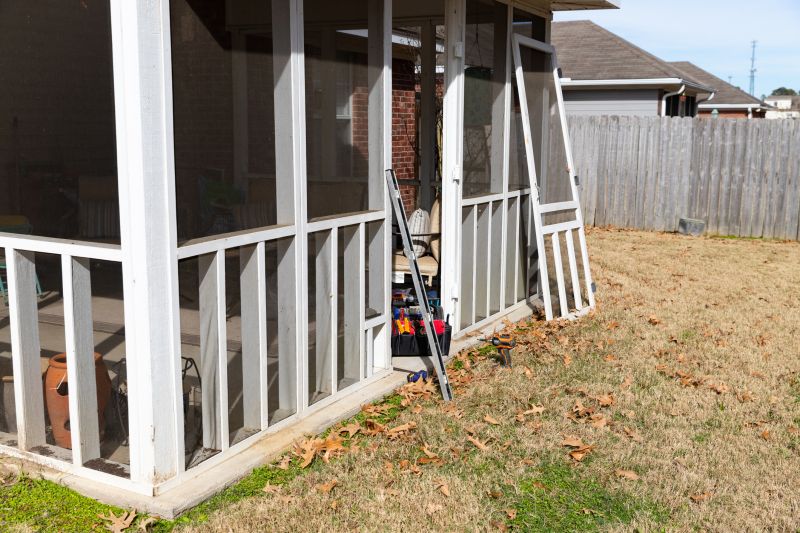 Porch Roof Construction
